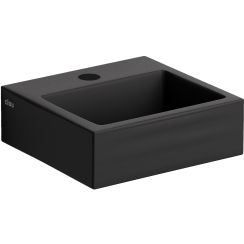 Clou Flush lavabo 28x27 cm rectangulaire classique-à poser noir CL/03.12010