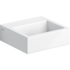 Clou Flush lavabo 28x27 cm rectangulaire classique-à poser blanc CL/03.13011