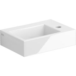 Clou Flush lavabo 36x24.5 cm rectangulaire classique-à poser blanc CL/03.03020