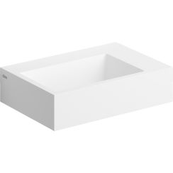 Clou Flush lavabo 42.5x29 cm rectangulaire classique-à poser blanc CL/03.13221