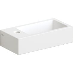 Clou Flush lavabo 36x18 cm rectangulaire classique-à poser blanc CL/03.02032