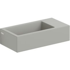Clou Flush lavabo 36x18 cm rectangulaire classique-à poser gris/pierre CL/03.32031