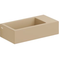 Clou Flush lavabo 36x18 cm rectangulaire classique-à poser marron/beige CL/03.34031