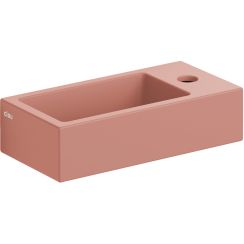Clou Flush lavabo 36x18 cm rectangulaire classique-à poser rose CL/03.40030