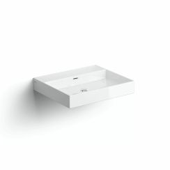 Clou New Wash Me lavabo 50x42 cm rectangulaire classique-à poser blanc CL/02.01430