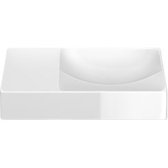 Clou Vale lavabo 38x19 cm rectangulaire classique-à poser blanc CL/03.03161.L