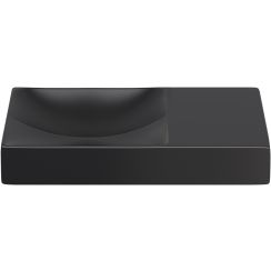 Clou Vale lavabo 45x19 cm rectangulaire classique-à poser noir CL/03.30162.R