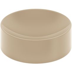 Clou Vale lavabo 22x22 cm ronde à poser marron/beige CL/03.34164