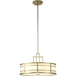 Elstead Lighting Fusion lampe suspendue 1x60 W laiton FE-FUSION-P-L-PNBR