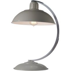 Elstead Lighting Franklin lampe de bureau 1x60 W gris FRANKLIN-GREY