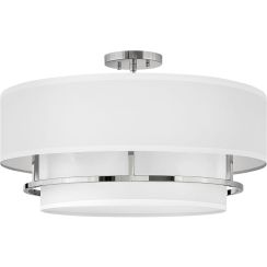 Elstead Lighting Graham lampe suspendue 4x40 W nickel HK-GRAHAM-L-PN