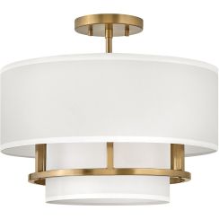 Elstead Lighting Graham lampe suspendue 3x40 W laiton HK-GRAHAM-M-LCB