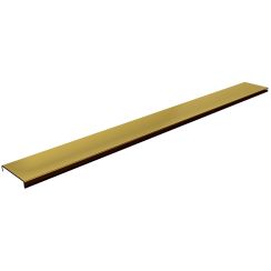 Schedpol Base Gold Shine Range couvercle de drain linéaire 90 cm doré 10.053/DPZP