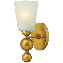 Elstead Lighting Zelda applique murale 1x60 W laiton HK-ZELDA1-VS