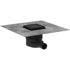 Hansgrohe RainDrain Brilliance drain de douche 10 cm noir 56250670