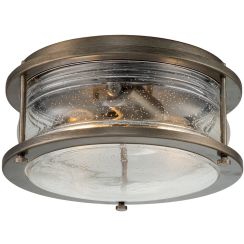 Elstead Lighting Ashland Bay plafonnier extérieur 1x60 W marron KL-ASHLANDBAY-F-BU