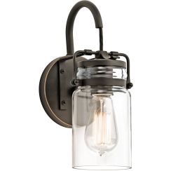 Elstead Lighting Brinley applique murale 1x60 W marron KL-BRINLEY1-OZ