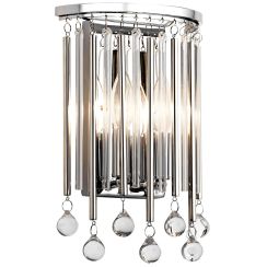 Elstead Lighting Piper applique murale 2x60 W chrome KL-PIPER2-PC