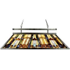 Elstead Lighting Inglenook lampe suspendue 3x60 W marron QZ-INGLENOOK-ISLE