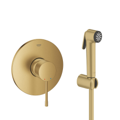 Set mitigeur de douche Grohe Essence 24057GN1, kit de douchette bidet Grohe Tempesta 27513GN1