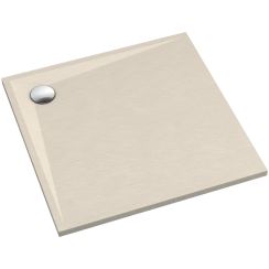 Schedline Libra Cashmere Stone receveur de douche carré 80x80 cm beige 3SP.L1K-8080/PK/ST