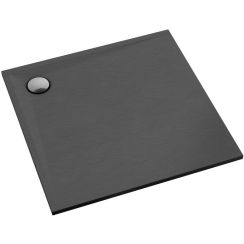 Schedline Libra Anthracite Stone receveur de douche carré 90x90 cm anthracite 3SP.L1K-9090/A/ST