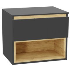 Set corps de meuble Excellent Tuto 2.0 MLEX.2171.600.GRBL, plan de travail suspendu Excellent Tuto 2.0 MLEX.2111.600.GR, MLEX.2151.600.01.GR