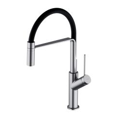 Omnires Vita mitigeur de cuisine sur pied nickel VI6350BLNI