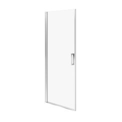 Cersanit Moduo porte de douche 80 cm à ouverture basculante chrome brillant/verre transparent S162-020