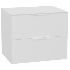 Set corps de meuble Excellent Tuto 2.0 MLEX.2172.600.WHBL, plan de travail suspendu Excellent Tuto 2.0 MLEX.2111.600.WH, MLEX.2151.600.02.WH