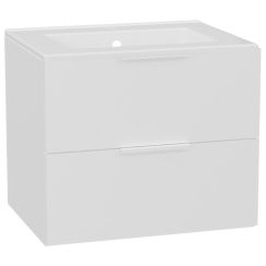 Set corps de meuble Excellent Tuto 2.0 MLEX.2172.600.WHBL, lavabo Excellent As CEEX.3617.600.WH, MLEX.2151.600.02.WH
