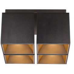 Nordlux Ethan plafonnier 4x50 W noir 2110430103