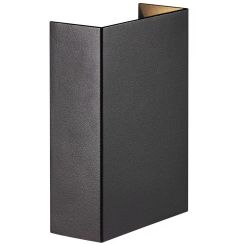 Nordlux Fold applique murale extérieure 2x3.75 W noir 2019041003
