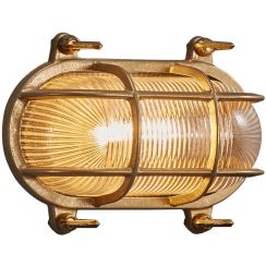 Nordlux Helford applique murale extérieure 1x12.5 W laiton 49031035