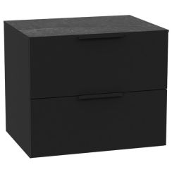 Set corps de meuble Excellent Tuto 2.0 MLEX.2172.600.BKBL, plan de travail suspendu Excellent Tuto 2.0 MLEX.2116.600.MA, MLEX.2151.600.02.BK