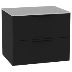 Set corps de meuble Excellent Tuto 2.0 MLEX.2172.600.BKBL, plan de travail suspendu Excellent Tuto 2.0 MLEX.2116.600.SJ, MLEX.2151.600.02.BK