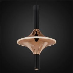 Altavola Design Spinoza lampe suspendue 1x12 W transparent-doré LA120/P