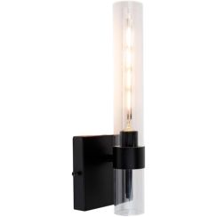 Altavola Design Pure applique murale 1x6 W noir-transparent LA013/W