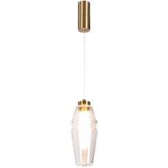 Altavola Design Opal lampe suspendue 1x6 W transparent-doré LA025/P_clear