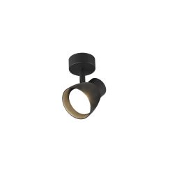 Light Prestige Dravo plafonnier 1x8 W noir LP-9523/1WS BK