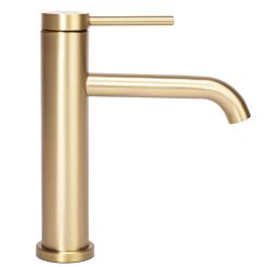 Rea Clif mitigeur de lavabo sur pied doré REA-B5323