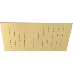 Kludi Asana douche à effet de pluie 44x44 cm carrée doré 69410N0-00
