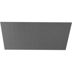 Kludi Asana douche à effet de pluie 44x44 cm carrée noir 69410N2-00