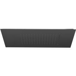 Kludi Asana douche à effet de pluie 60x30 cm rectangulaire noir 6945039-00