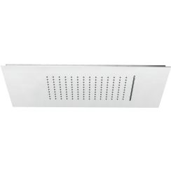 Kludi Asana douche à effet de pluie 60x30 cm rectangulaire blanc 6945053-00