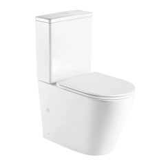 Set cuvette de WC compacte Oltens Jog 44000000, abattant de WC Oltens Hamnes 45111000