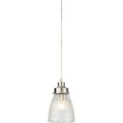 Markslöjd Bellis lampe suspendue 1x40 W nickel 109009