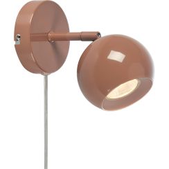 Markslöjd Pop applique murale 1x7 W marron 108984