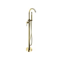 Rea Lungo mitigeur bain-douche autoportante doré REA-B7499