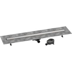Hansgrohe RainDrain Go évacuation linéaire 120 cm acier 56276800